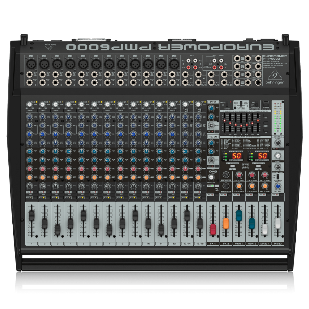 BEHRINGER EUROPOWER PMP6000 1600W 20 Kanal Power Mikser