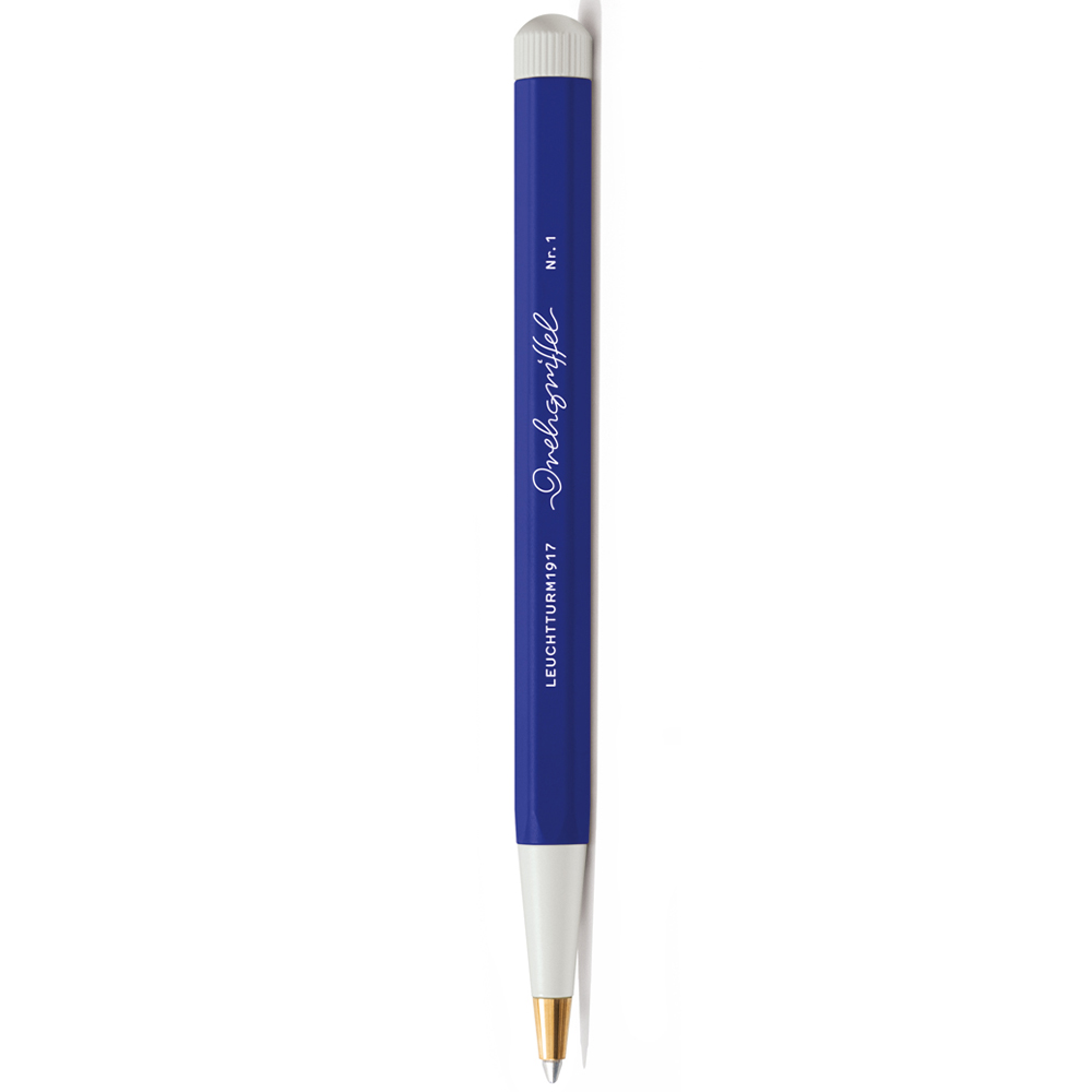 LEUCHTTURM Drehgriffel, Kraliyet Mavisi Mürekkepli Tükenmez Kalem, INK