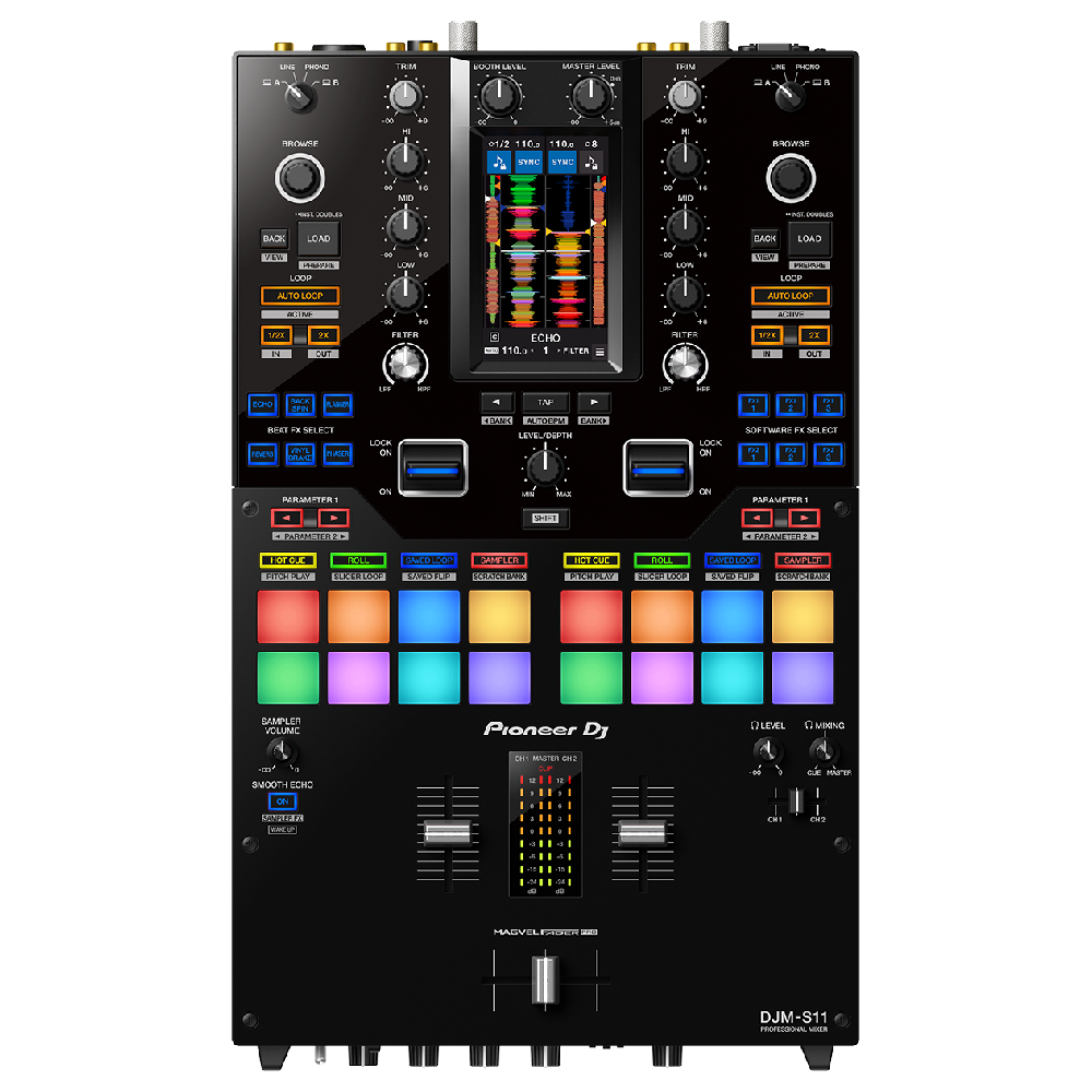 PIONEER DJ by ALPHATHETA DJM-S11 2 Kanal DJ Mikseri