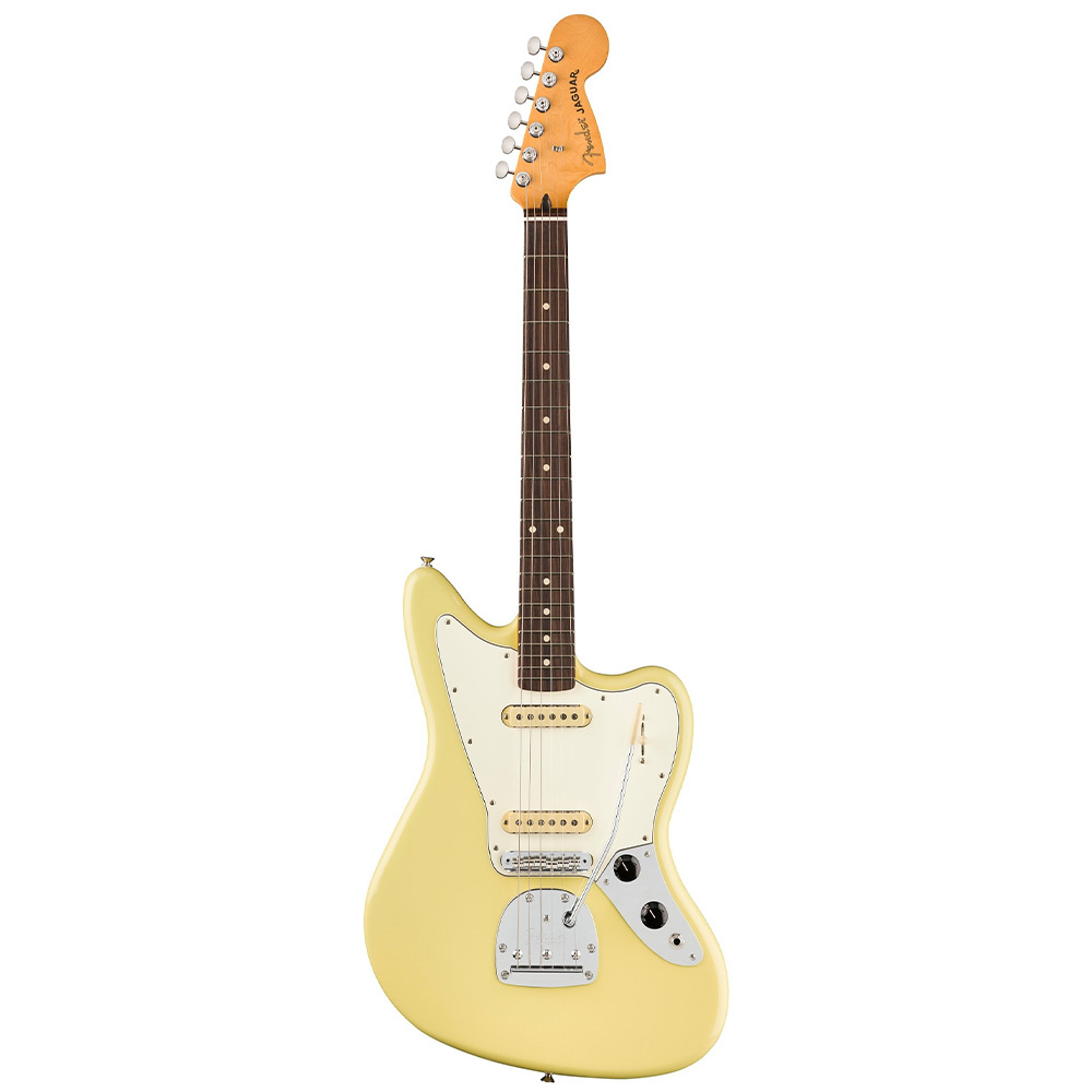 Fender Player II Jaguar Hialeah Yellow Elektro Gitar