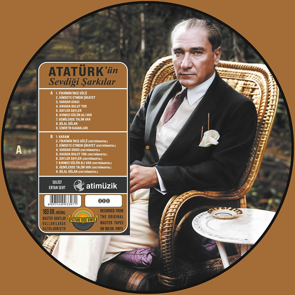 Ertan Sert - Atatürk'ün Sevdiği Şarkılar (Picture Disc)