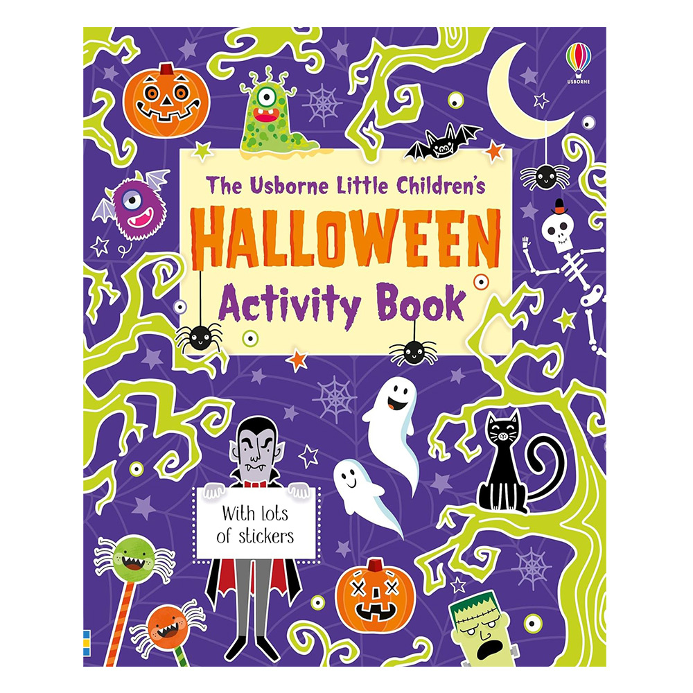 Little Children's Halloween Activity Book