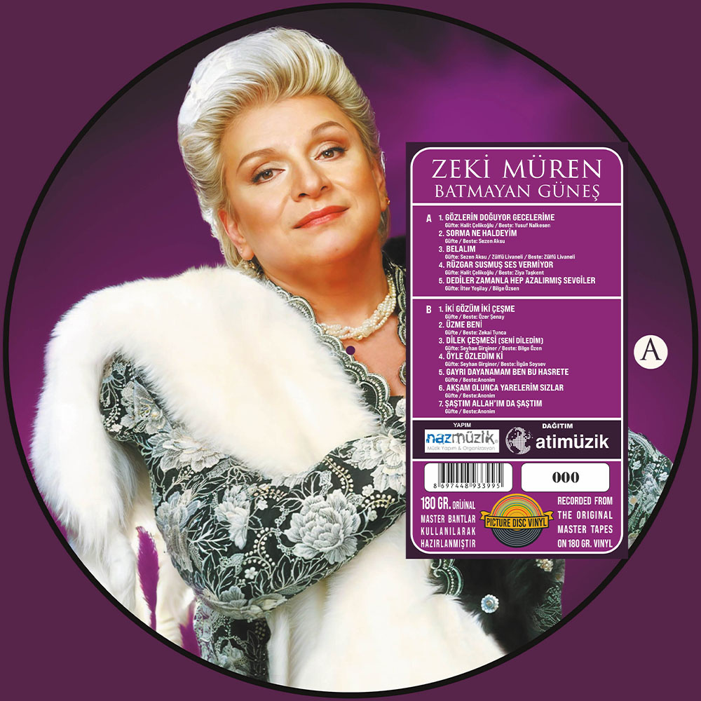 Zeki Müren - Batmayan Güneş (Picture Disc)