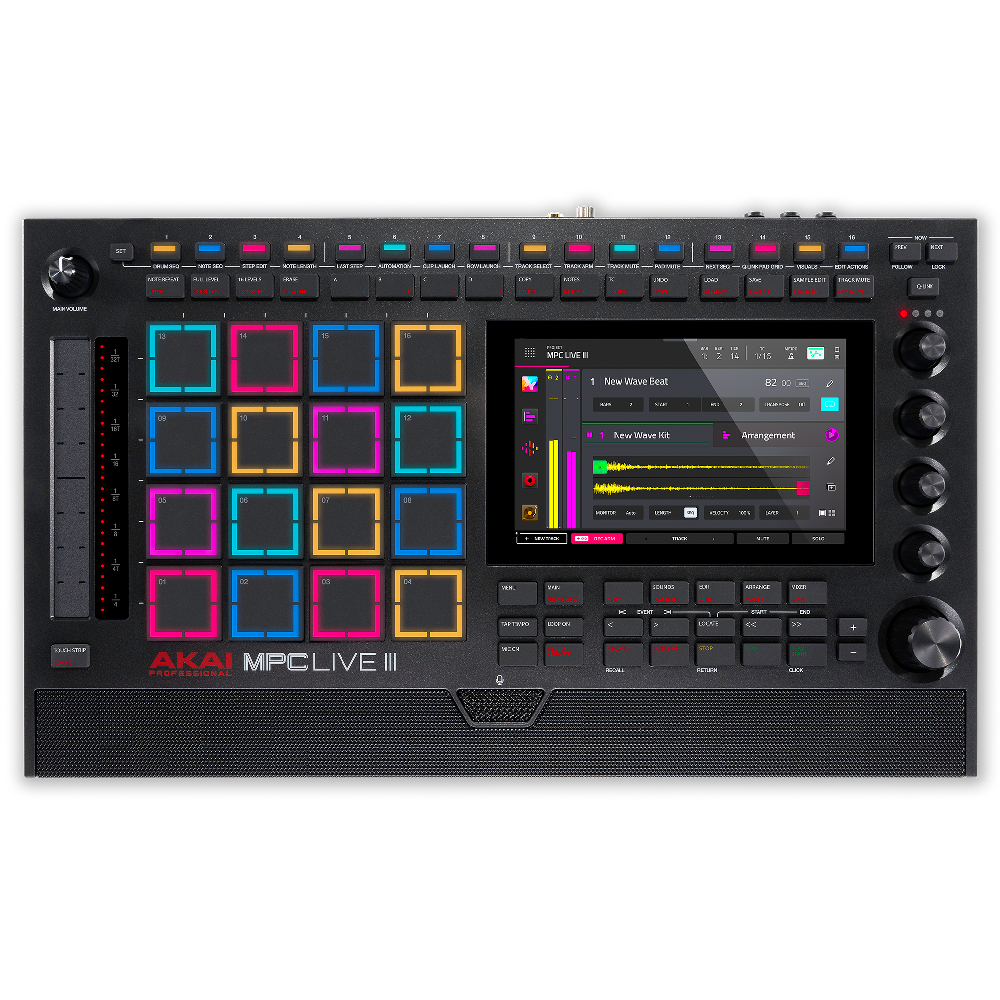 AKAI MPC LIVE3 Standalone Müzik Prodüksiyonu Pad Kontrol Cihazı