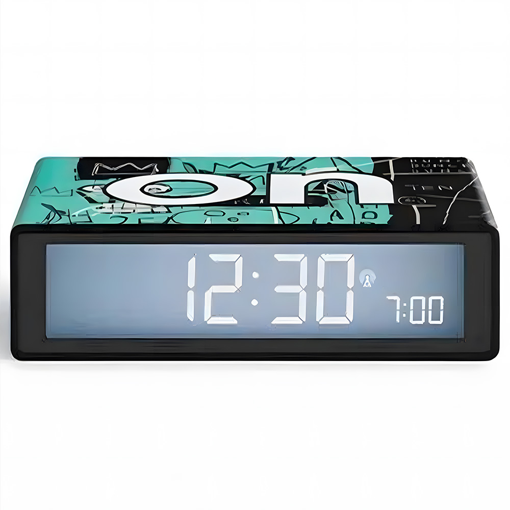 LEXON Flip + Alarm Saat X Jean-Michel Basquiat Pi