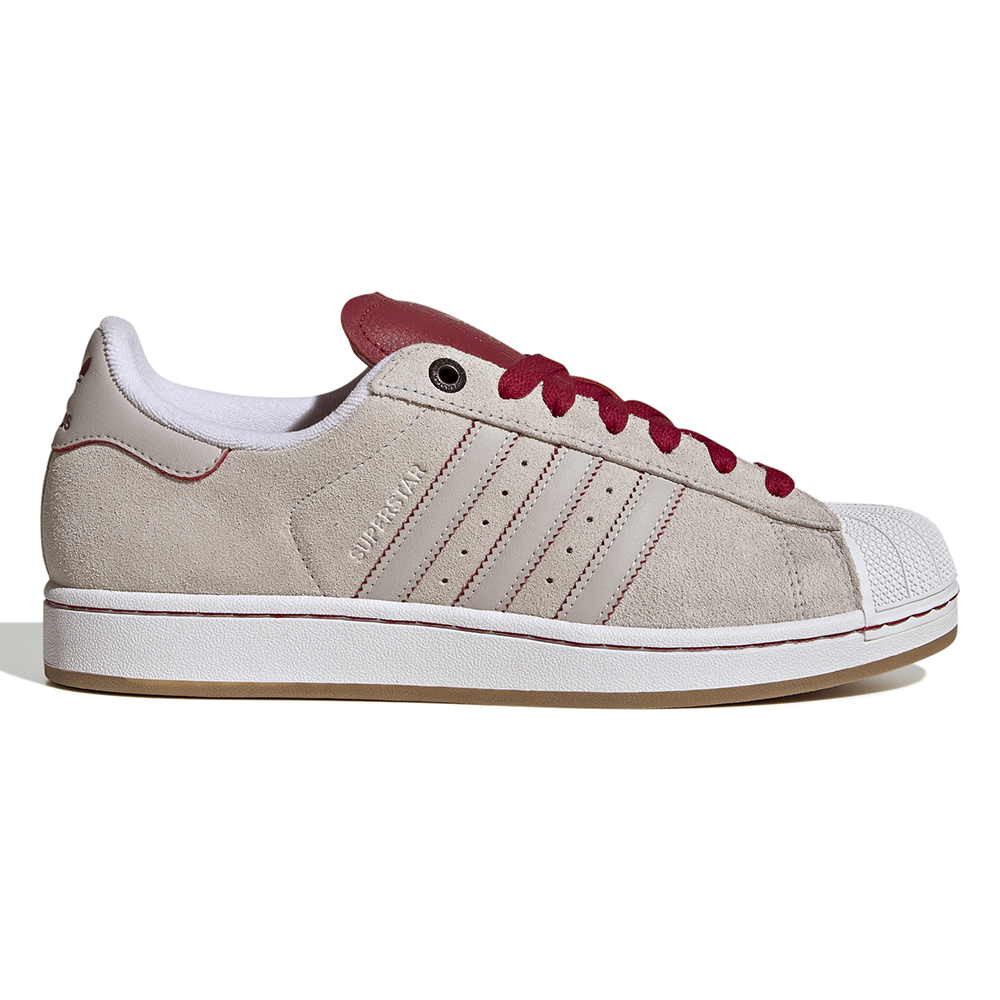 ADIDAS Superstar II Beyaz / Kırmızı Unisex Ayakkabı