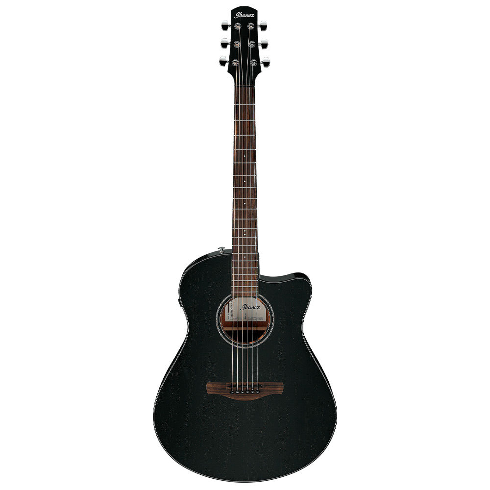 IBANEZ AAM340CE-RUB Rustic Black Elektro Akustik Gitar