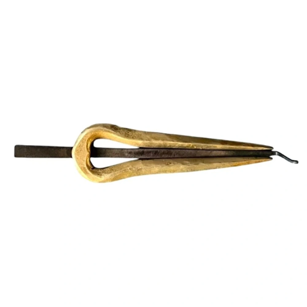 YOGIXO Ağız Kopuzu (Ağız Harpı) – El Yapımı Brass Murchunga 12 cm