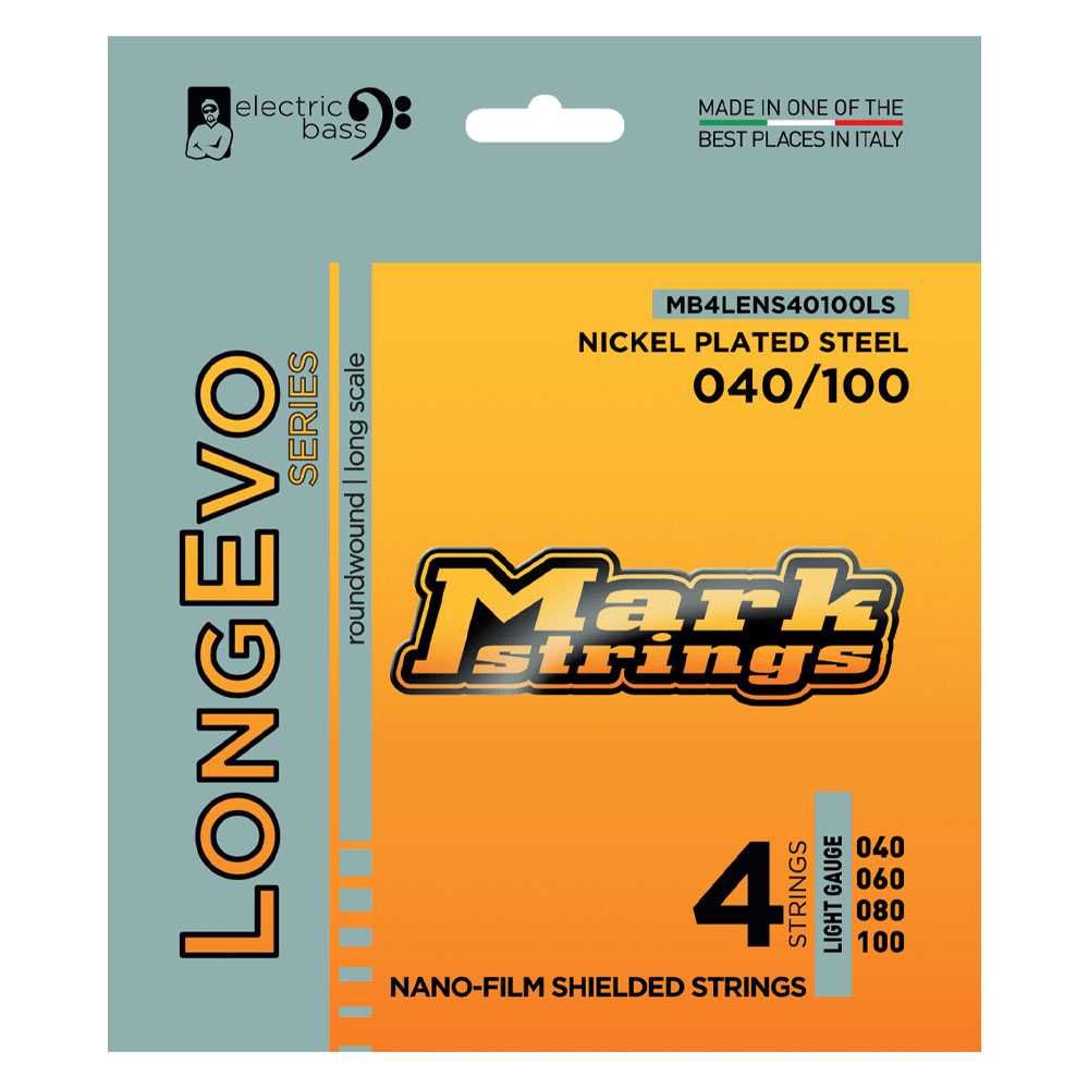 Mark Bass Longevo Nickel Plated Steel Nano-Film Shielded 40-100 Bas Teli