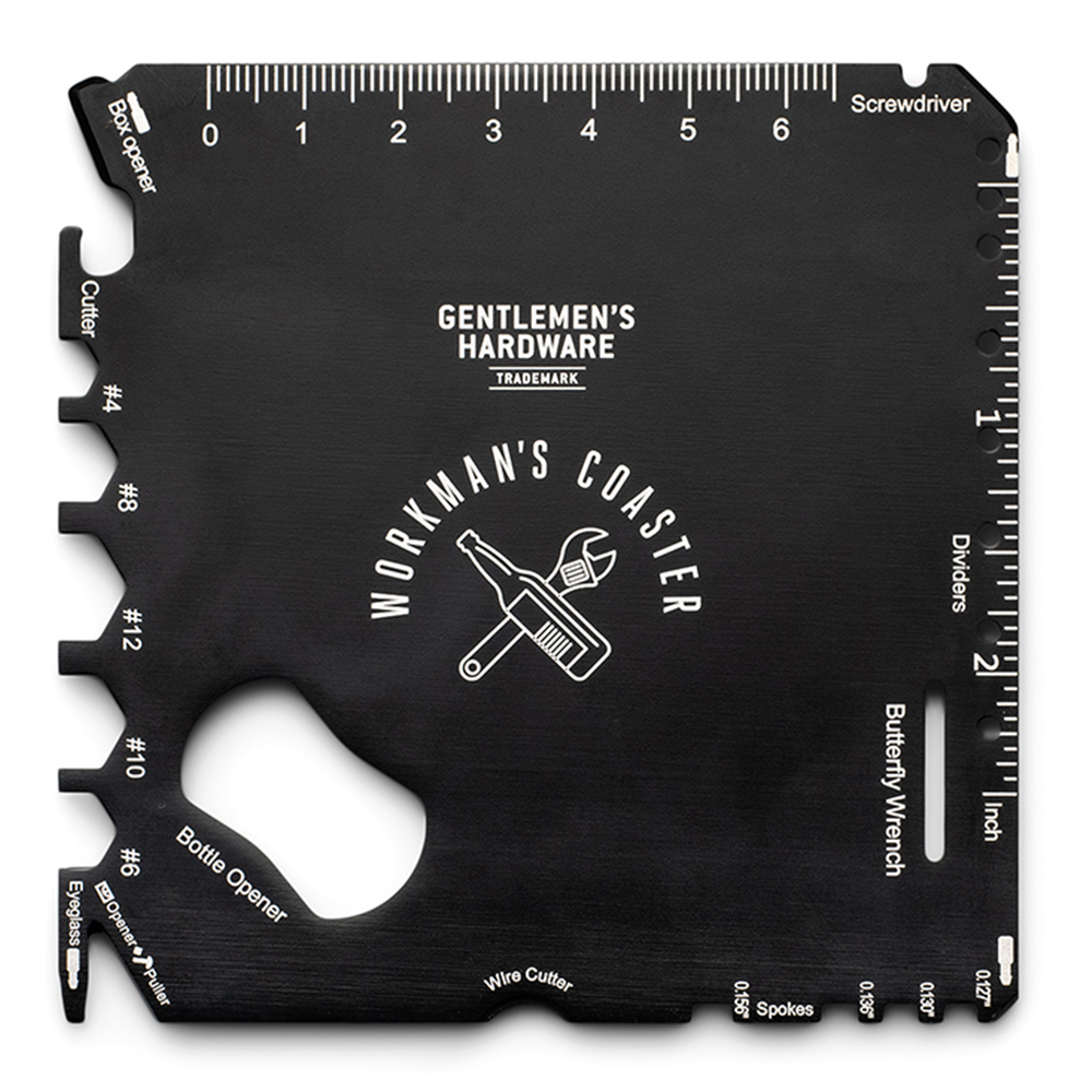 GENTLEMEN'S HARDWARE 2 Adet Bilek Gücü Çok Amaçlı Bardak Altlığı