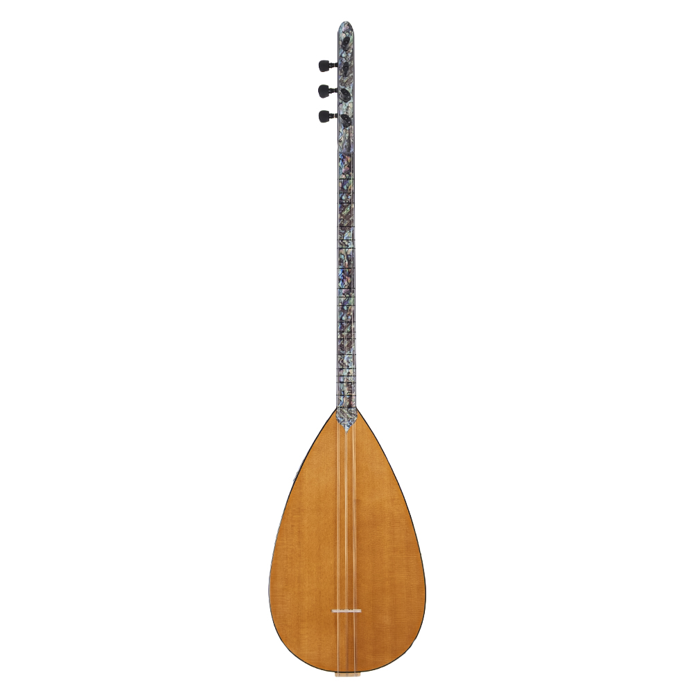 Ceviz Ağacı Gövde Sedef Klavye Kısa Sap Bağlama