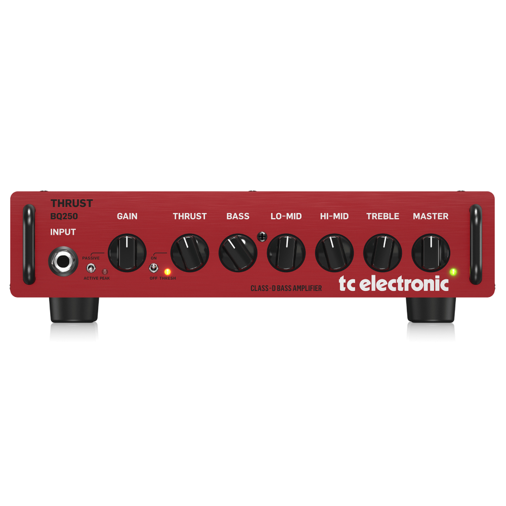 TC Electronic BQ250 250W Portatif Bas Kafa Amfisi (Mosfet Preamfi Ve Thrust Compressor)