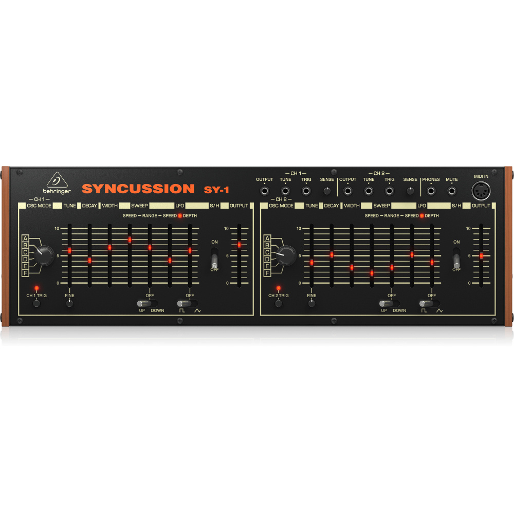 BEHRINGER SYNCUSSION SY-1 Analog Synthesizer Davul Makinesi
