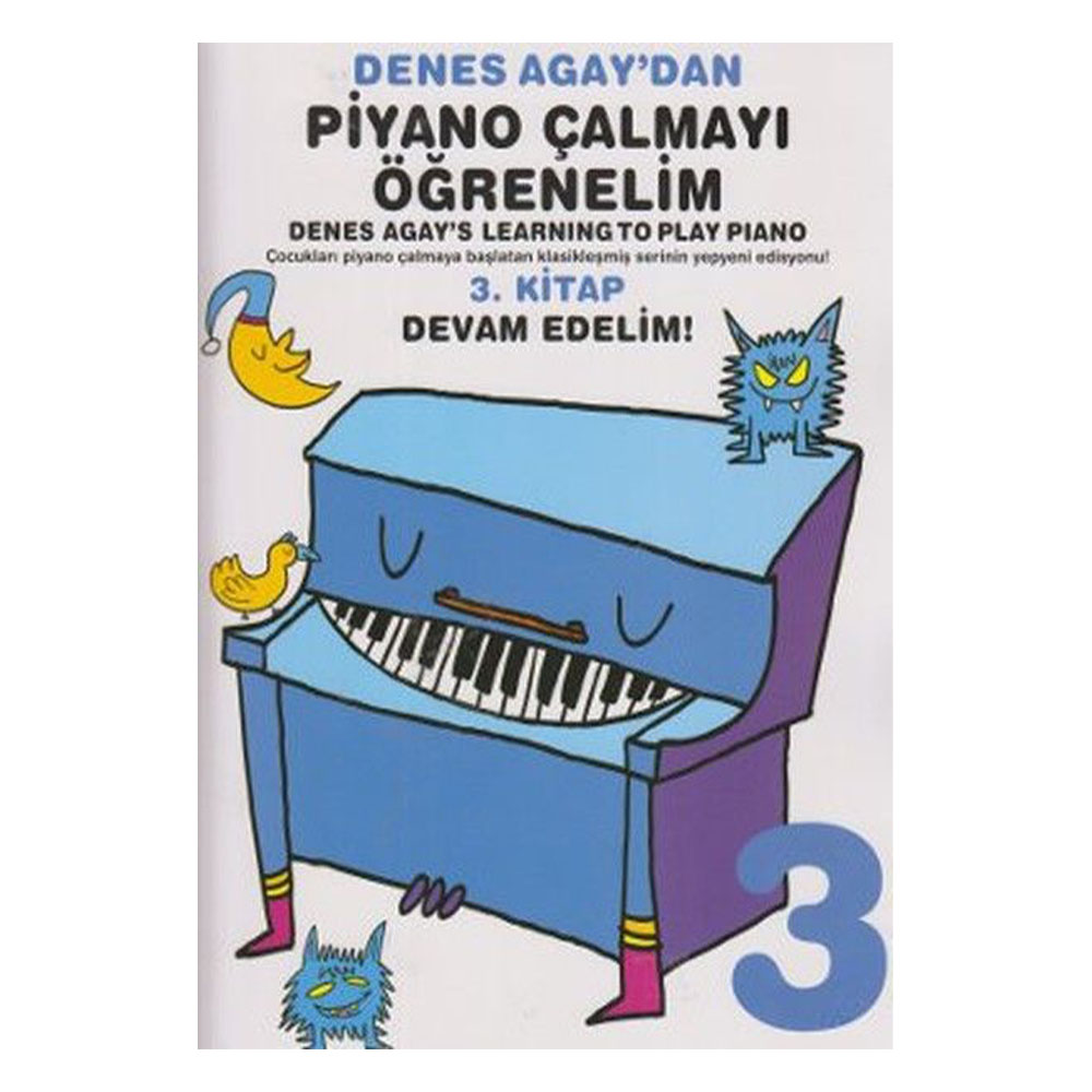Denes Agay`dan Piyano Çalmayı Öğrenelim 3. Kitap