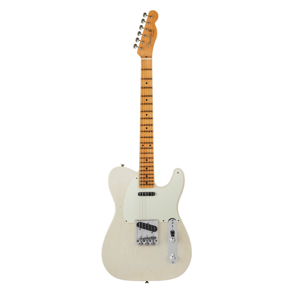 Fender Custom Shop Limited 1955 Telecaster Journeyman Relic Aged White Blonde Elektro Gitar