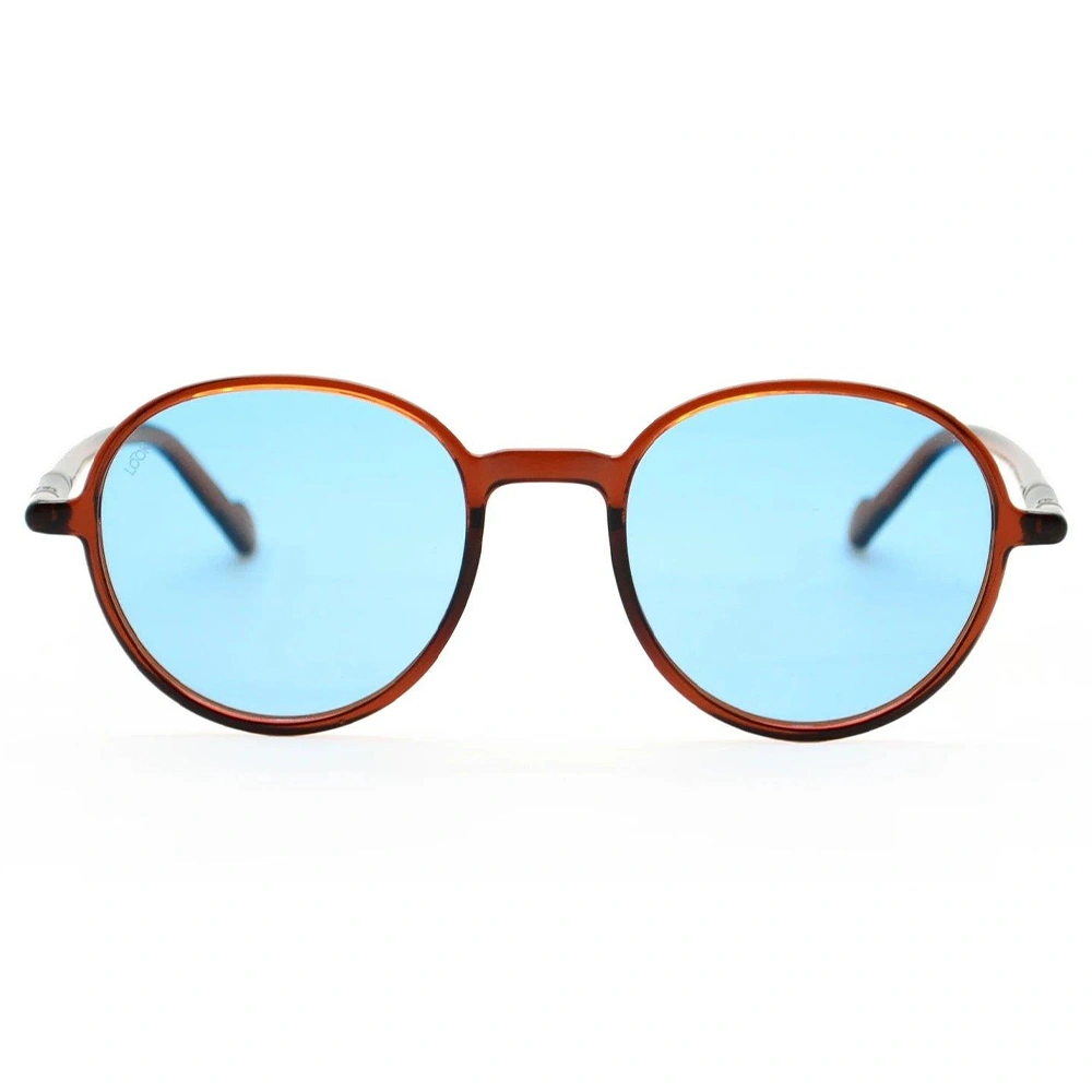 LOOKlight Runda / Jelly Brown / Light Blue Gözlük