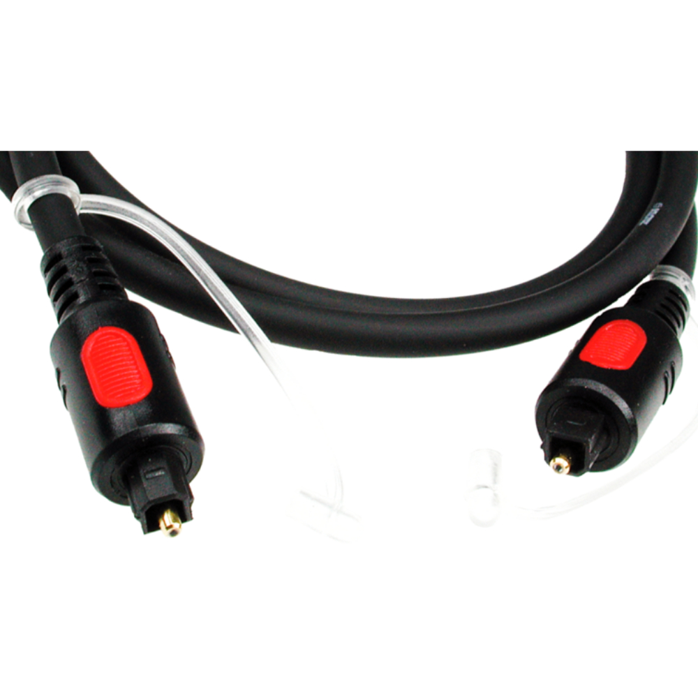 Klotz LWL High-End Dijital Siyah 1mt TOSLINK Optik Kablo
