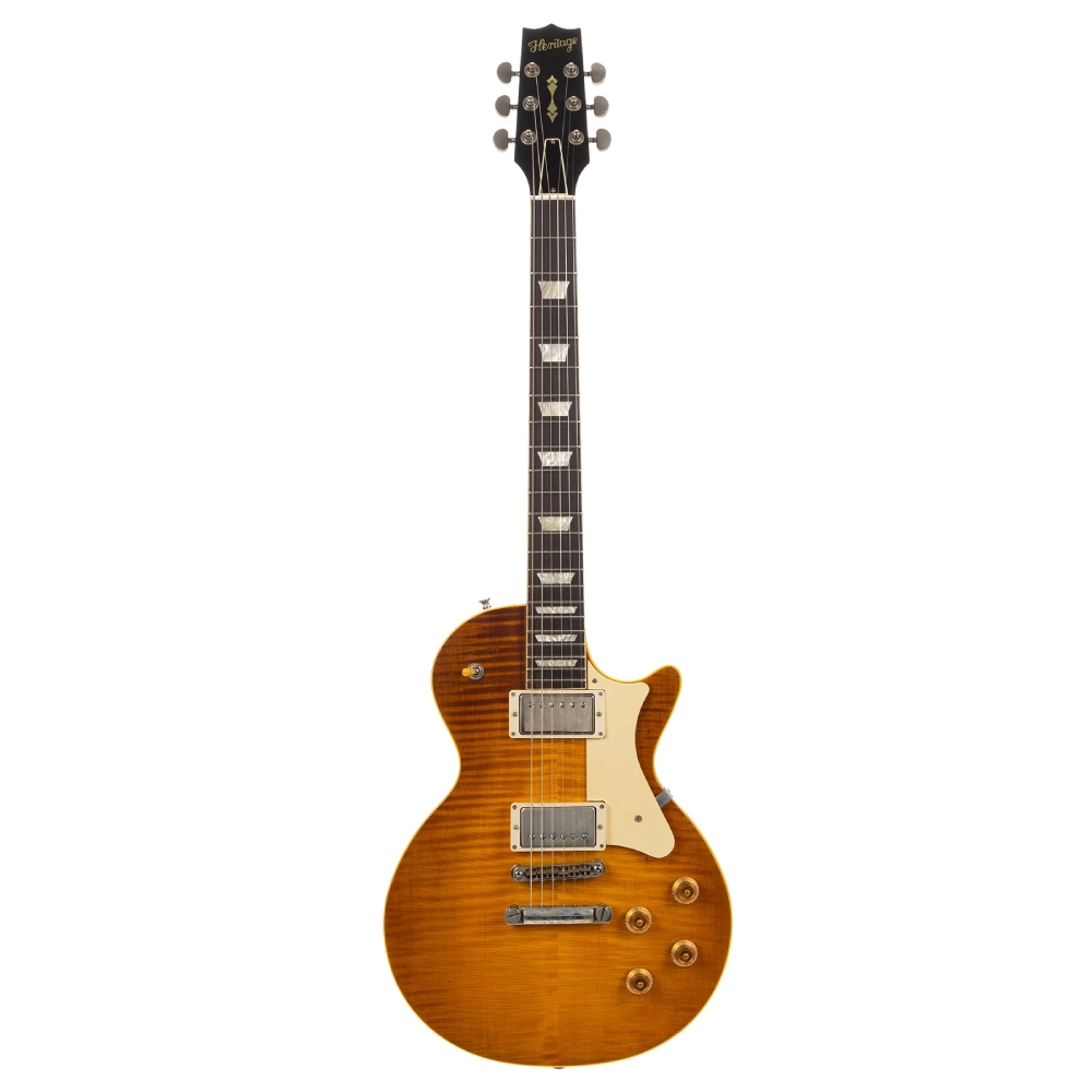 HERITAGE Custom Shop Core Collection H-150 w/Case Dirty Lemon Burst Artisan Aged Elektro Gitar