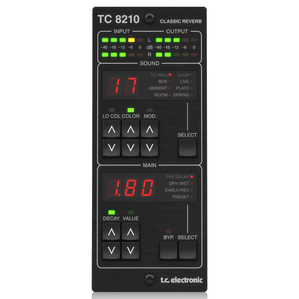 TC Electronic TC8210-DT Reverb Plug-In Hardware Kontrol Cihazı