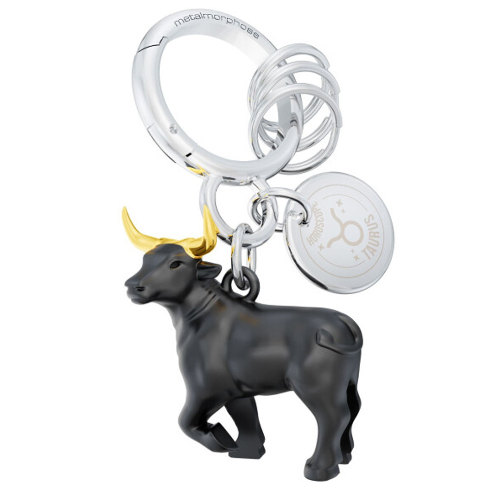 METALMORPHOSE Burç Koleksiyonu Boğa Anahtarlık / Çanta