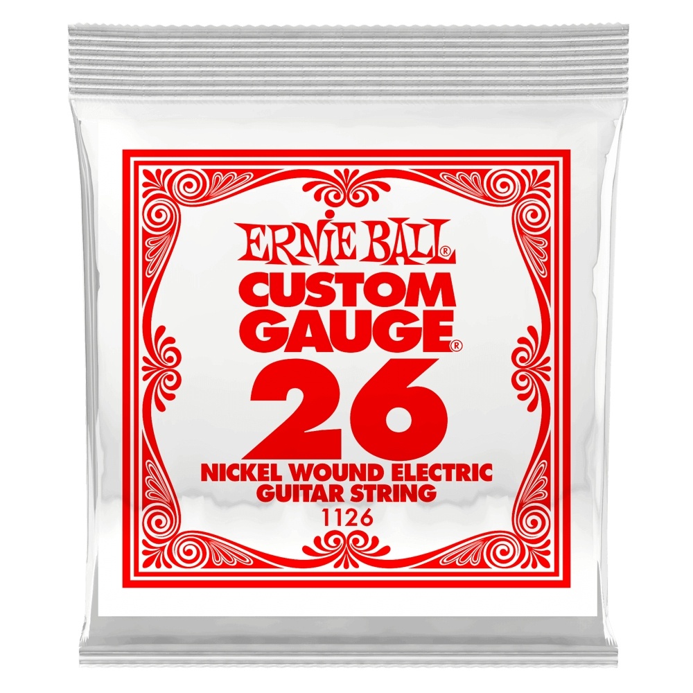 ERNIE BALL .026 Nickel Elektro Gitar Tek Tel