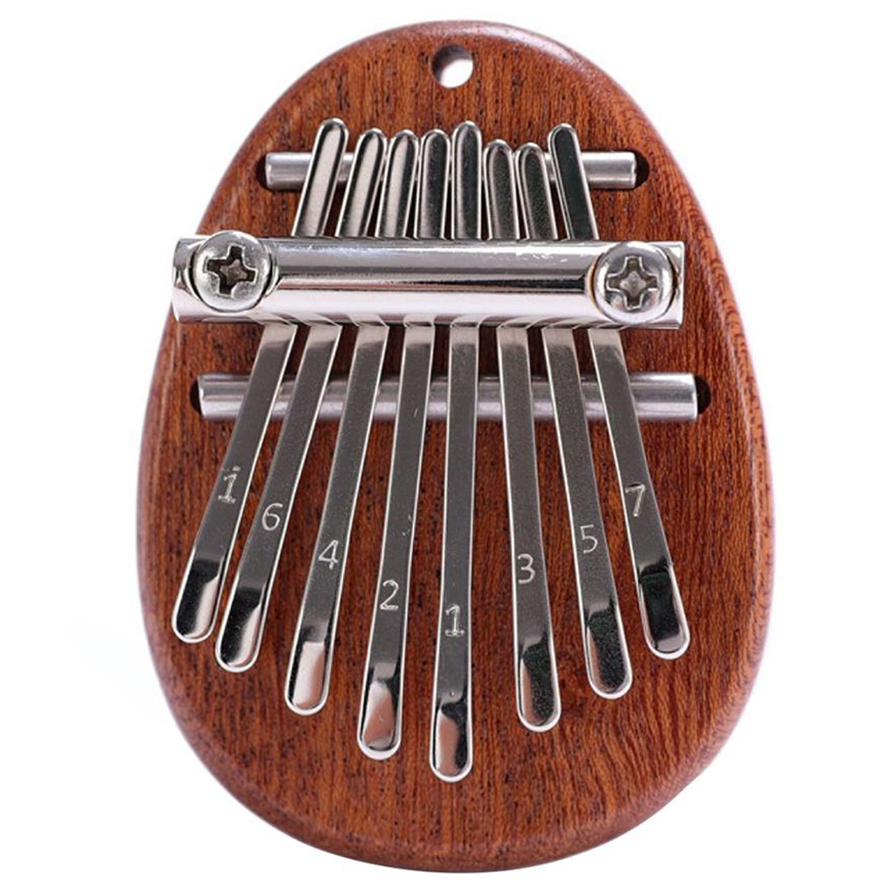 YOGIXO Mini Kalimba 8 Notalı - Ahşap Elips