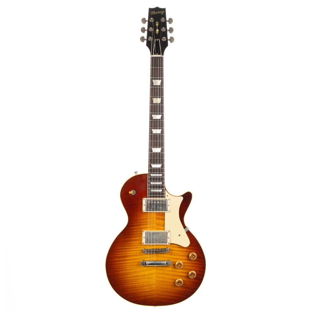 HERITAGE Custom Shop Core Collection H-150 w/Case Tobacco Sunburst Artisan Aged Elektro Gitar