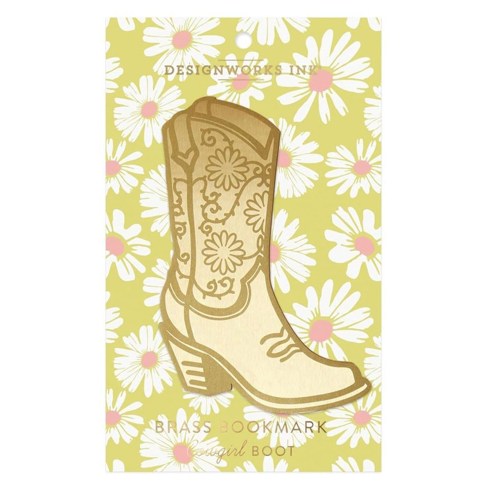 DESIGNWORKS INK Metal Kitap Ayracı 14 cm Cowgirl Boot