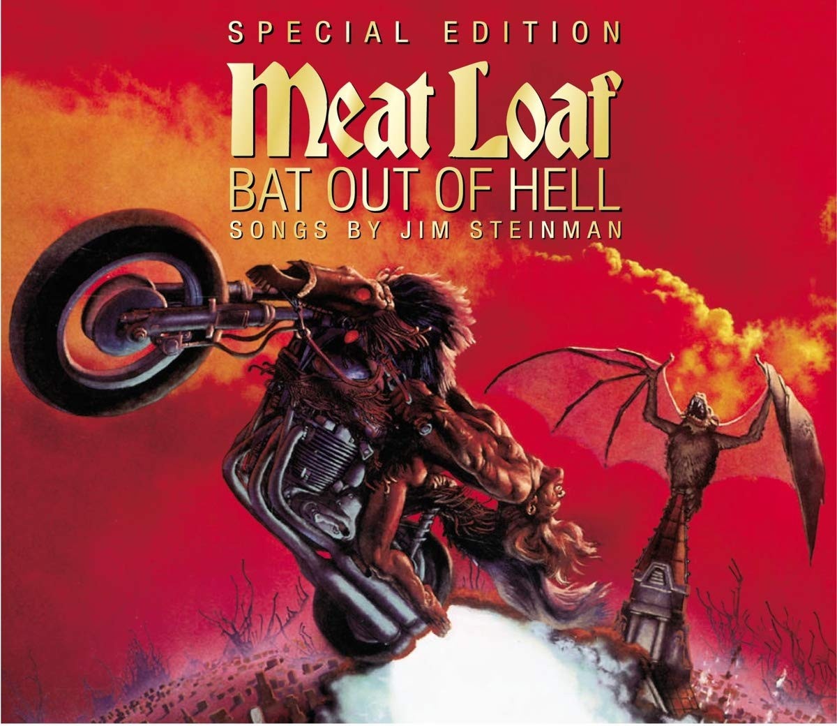 Meat Loaf – Bat Out Of Hell (2021 Repress, Clear Vinyl)
