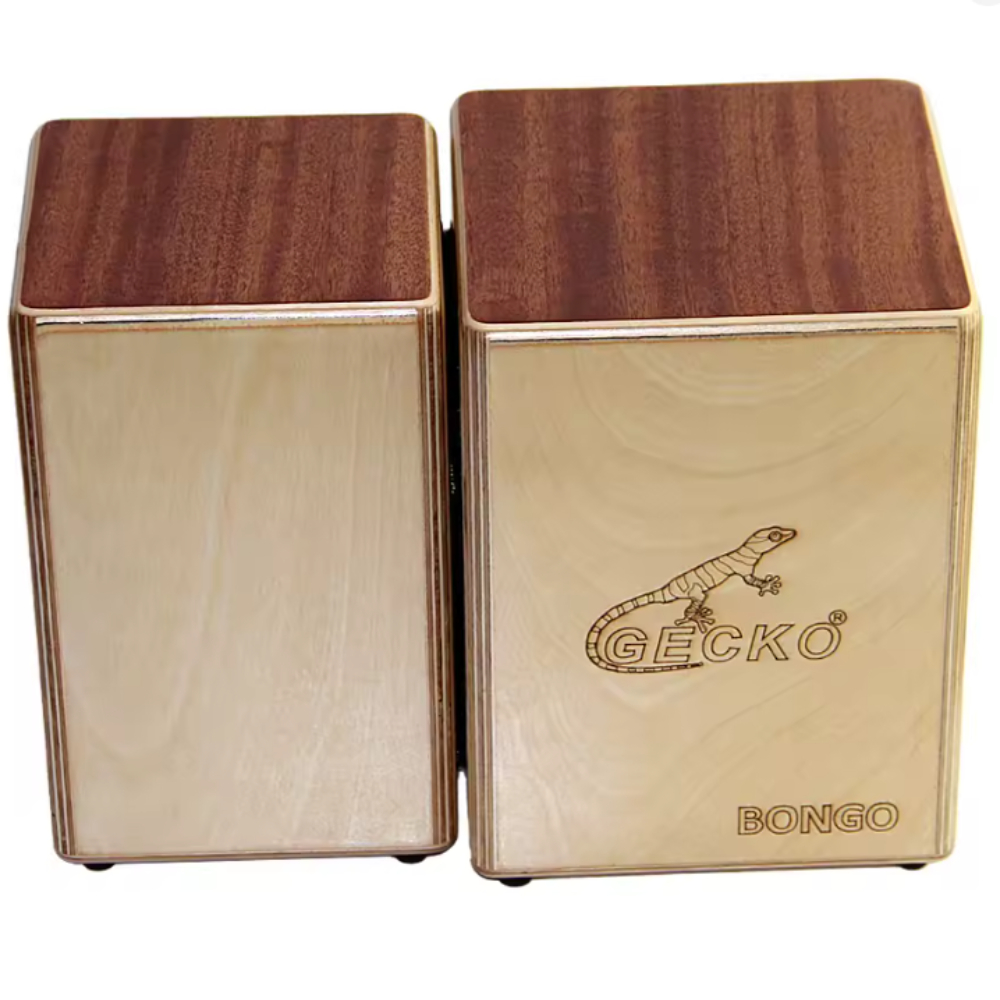 GECKO BONGO-2 Çiftli Kompakt Cajon Seti