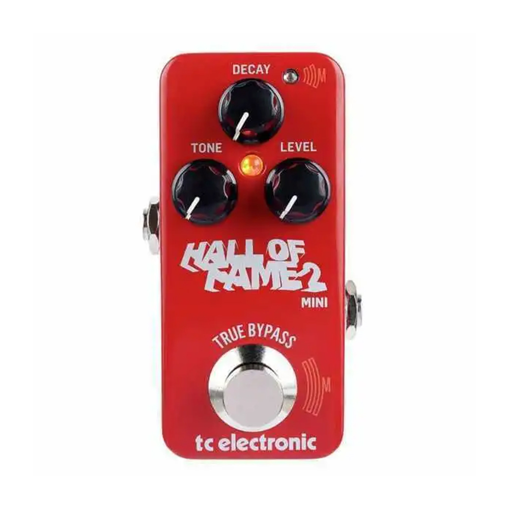 TC ELECTRONIC HALL OF FAME MINI 2 REVERB / Ultra-Compact High-Quality Reverb Pedal with Built-In TonePrints*