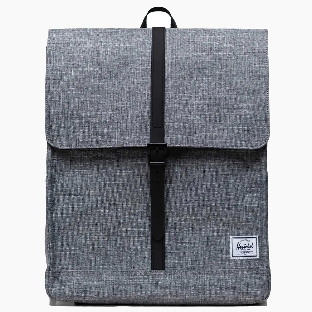 HERSCHEL City Backpack - Raven Crosshatch - OS Çanta