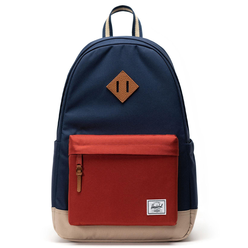 HERSCHEL Heritage™ Backpack Black Iris/Red Ochre/Twill Çanta