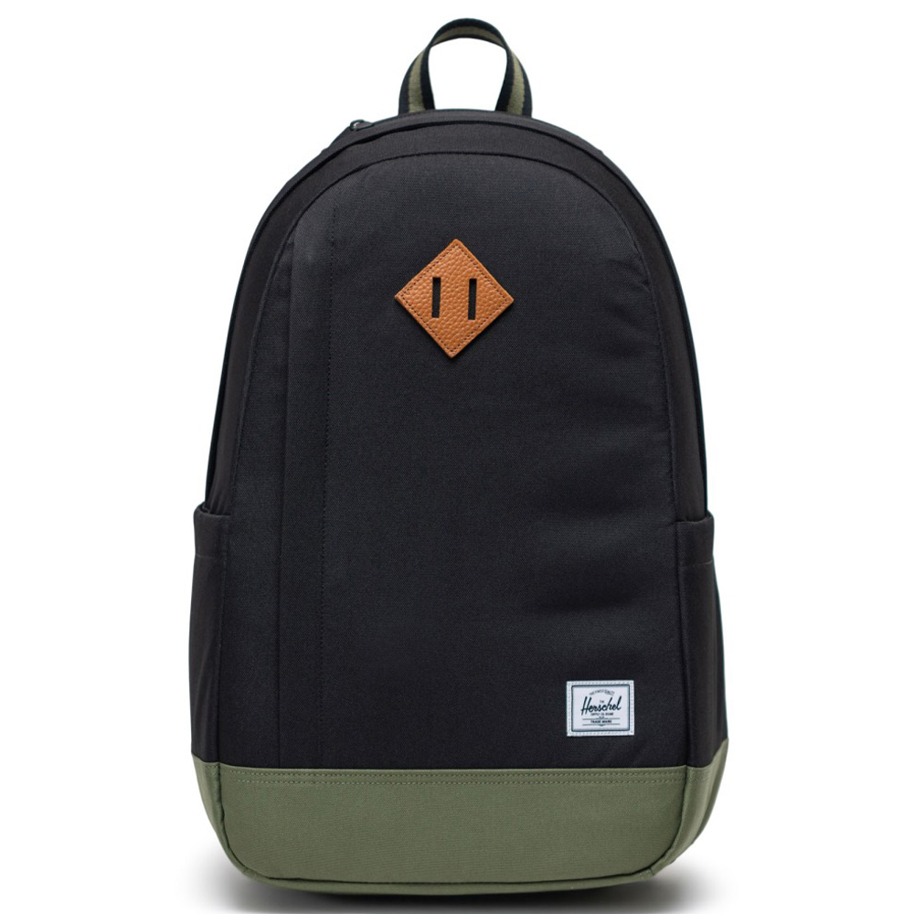HERSCHEL Seymour Backpack Black/Four Leaf Clover Çanta