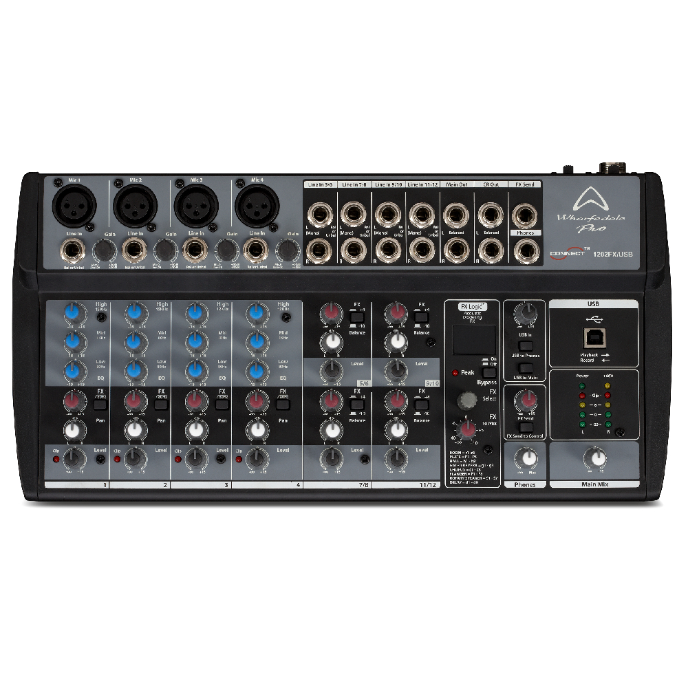 Wharfedale Connect 1202FX/USB Mikser