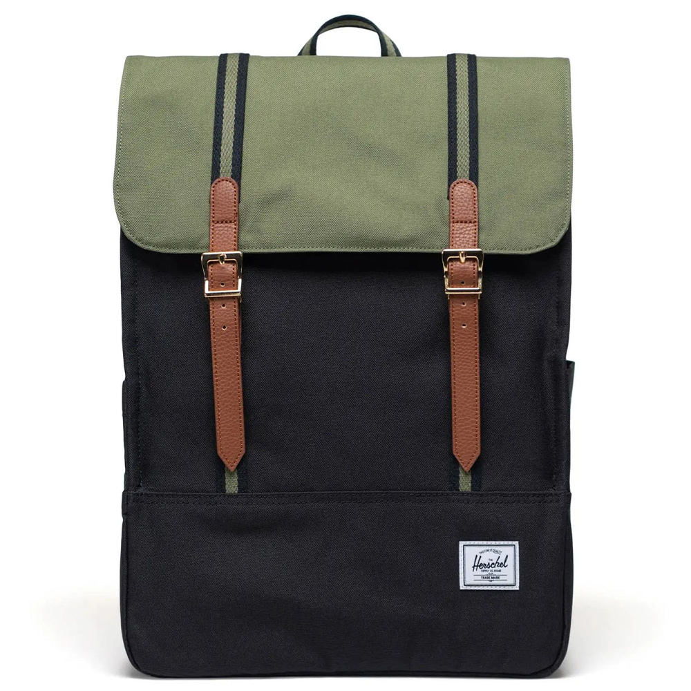 HERSCHEL Survey™ Backpack Black/Four Leaf Clover Çanta
