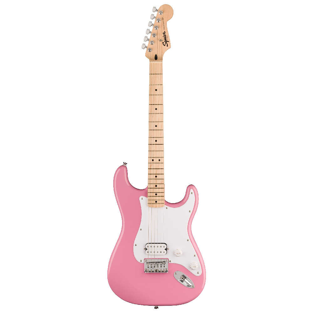 Squier Sonic Stratocaster Hard Tail H Akçaağaç Klavye Flash Pink Elektro Gitar