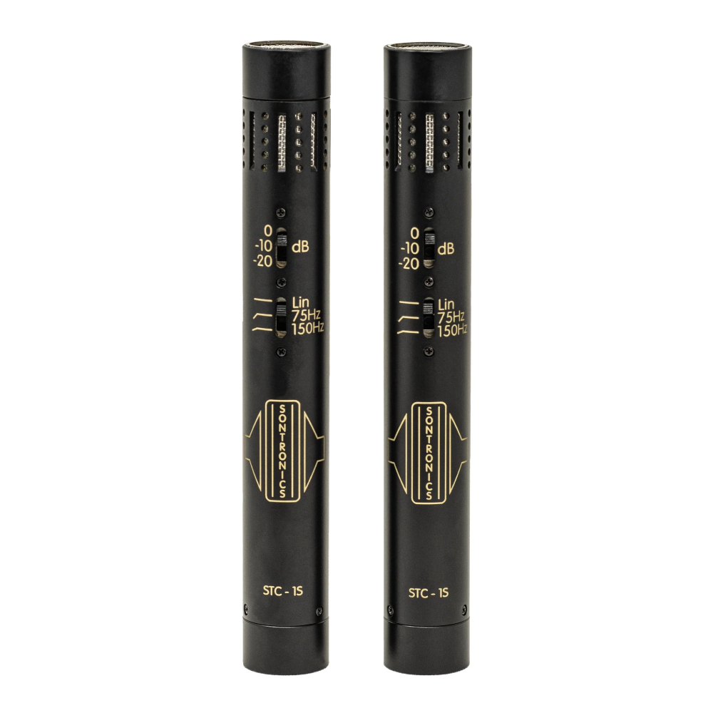 SONTRONICS STC-1S Siyah Küçük Diyaframlı Stereo Eşleşmiş Condenser Mikrofon