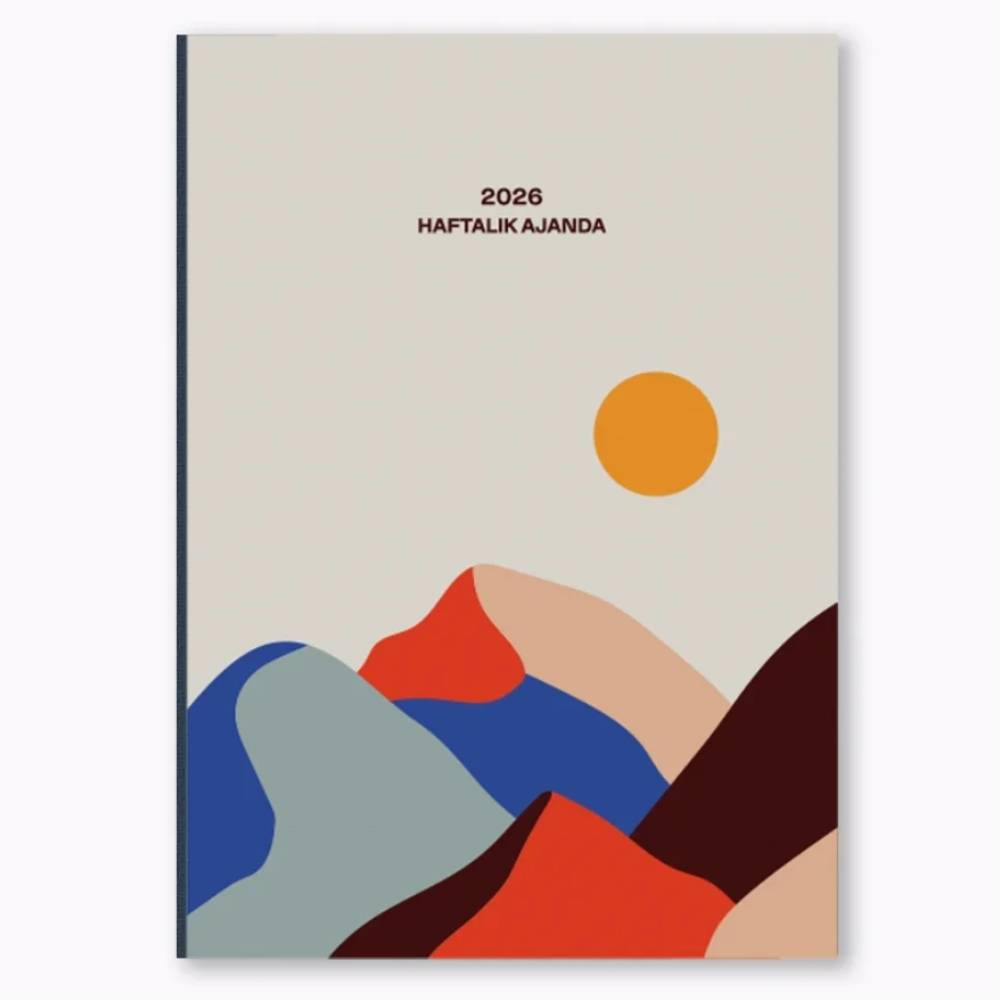 PAPER STREET 2026 Haftalık Ajanda - Doğa