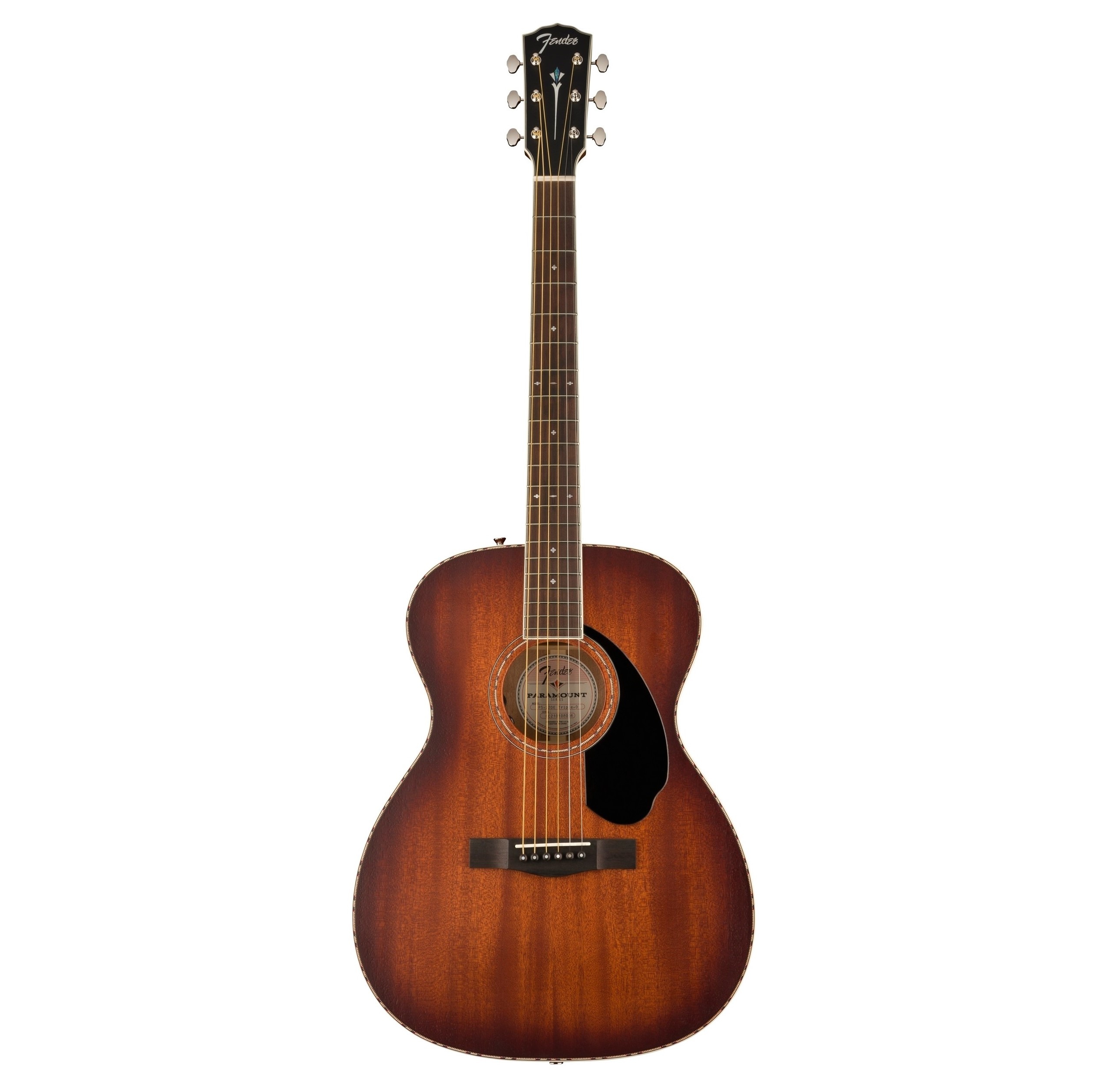 Fender PO-220E Paramount Orchestra All Mahogany Ovangkol Klavye Elektro Akustik Gitar