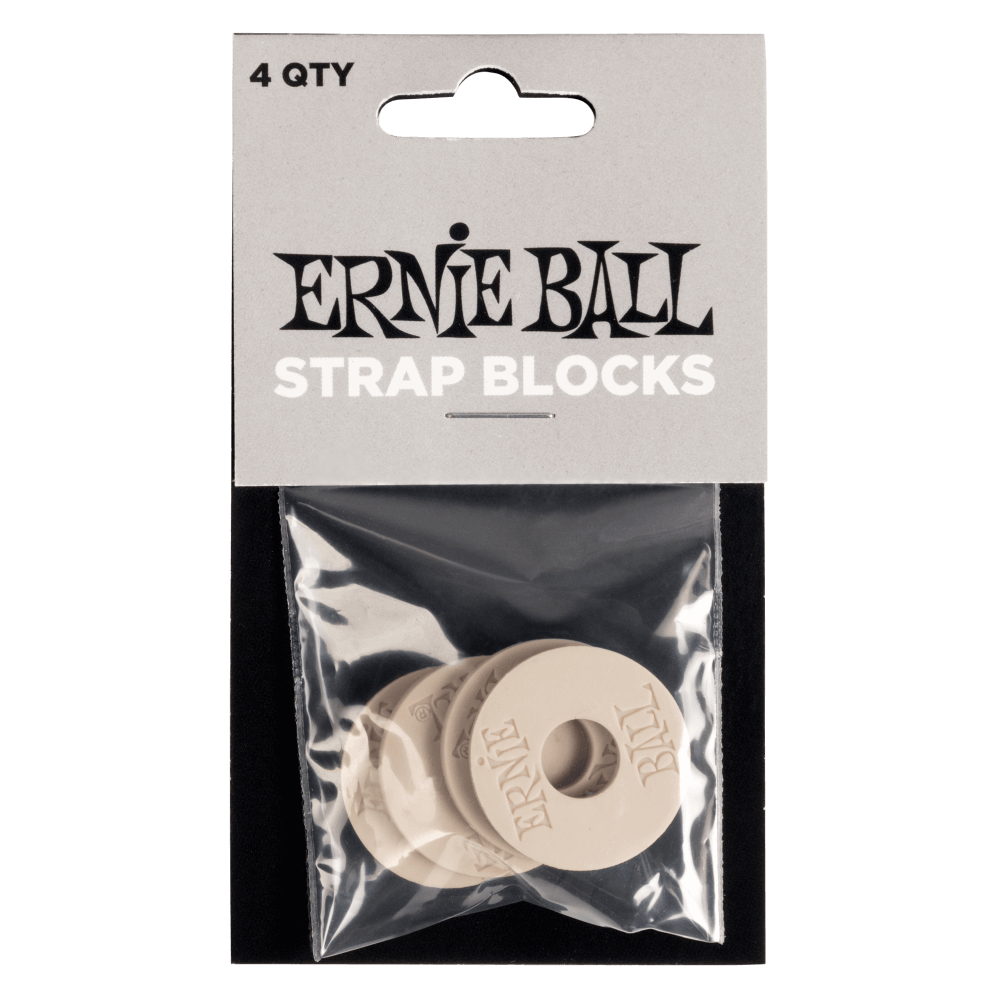ERNIE BALL P05625 Strap Blocks 4PK Gri