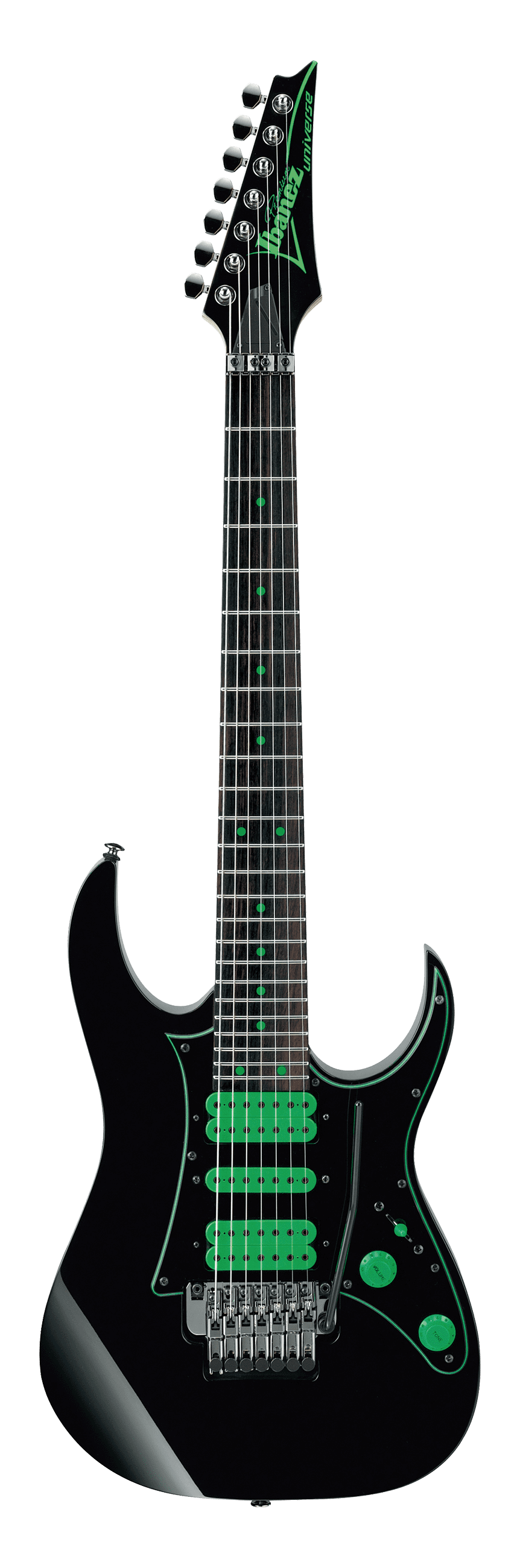IBANEZ UV70P BK 7 Telli Elektro Gitar