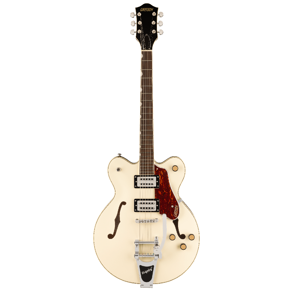 Gretsch G2622T Streamliner CB DC Bigsby Vintage White Elektro Gitar