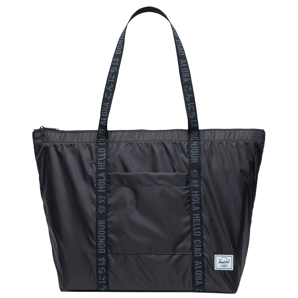 HERSCHEL Porand Packable Tote Black Çanta