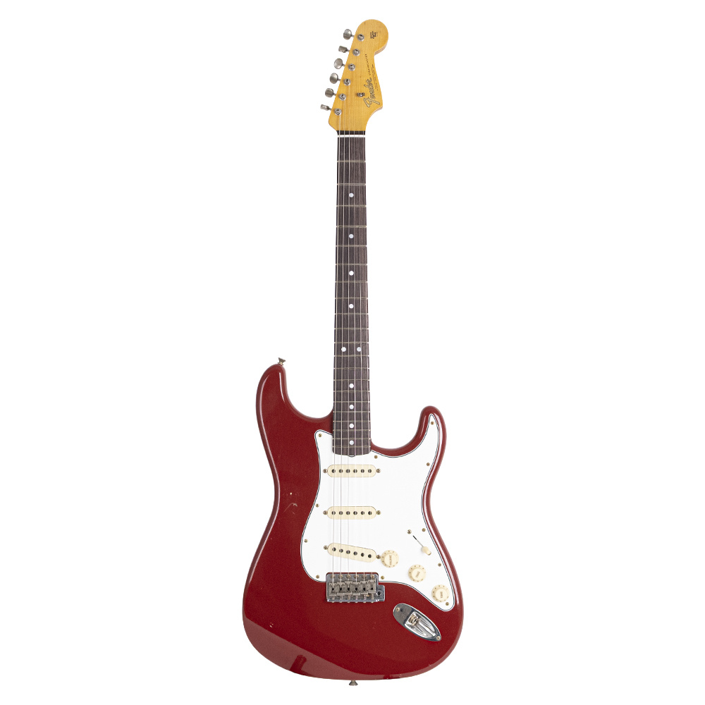 Fender Custom Shop Limited Edition L-Series Fat 1964 Stratocaster Journeyman Relic Aged Dakota Red Elektro Gitar