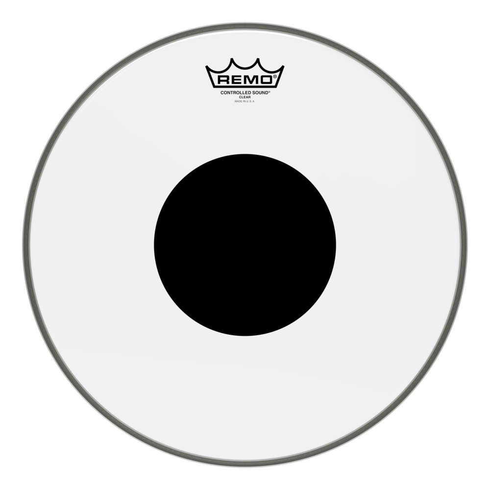 REMO CS-0314-10- Controlled Sound® Şeffaf Top Black Dot™ 14