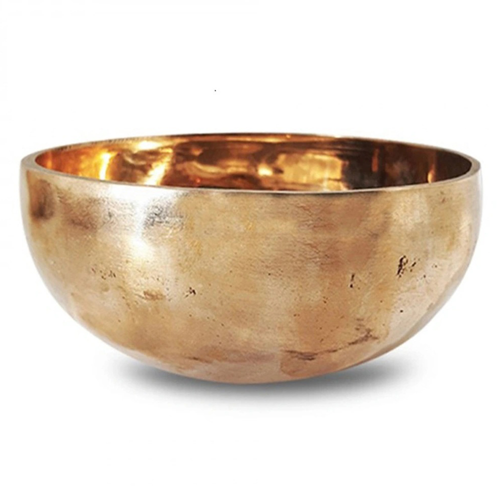 YOGIXO El Yapımı Parlak Tibet Kasesi 15 cm