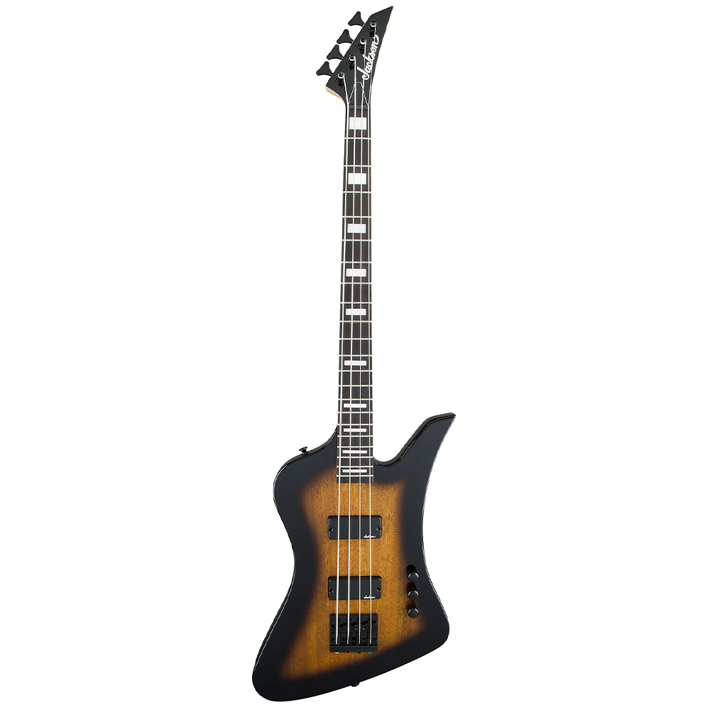 Jackson JS Kelly Bird Bass IV JS2 Amaranth Klavye Tobacco Burst Bas Gitar