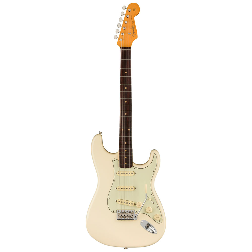 Fender American Vintage II 1961 Stratocaster Gülağacı Klavye Olympic White Elektro Gitar