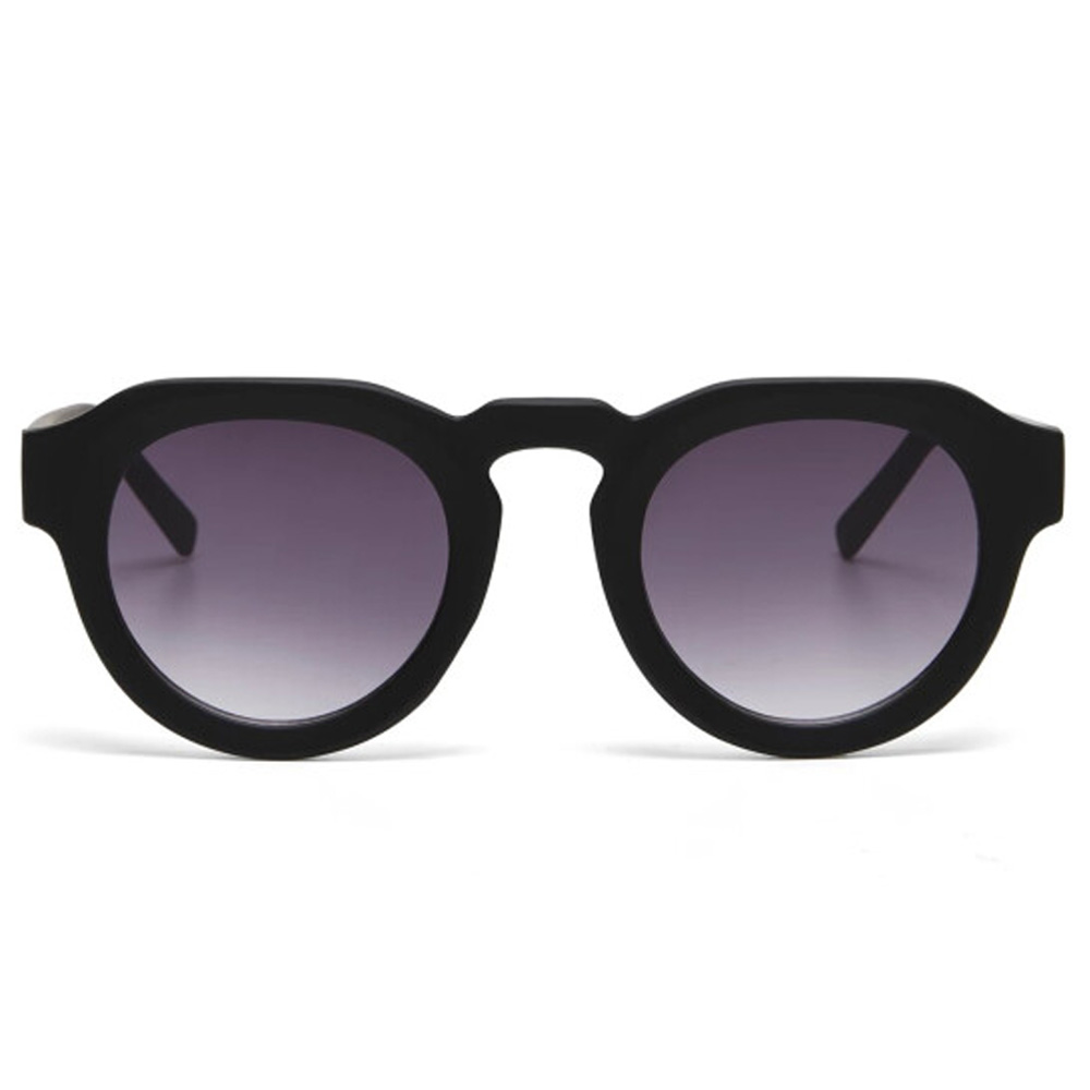 OKKIA Zeno Round Unisex Güneş Gözlüğü Siyah